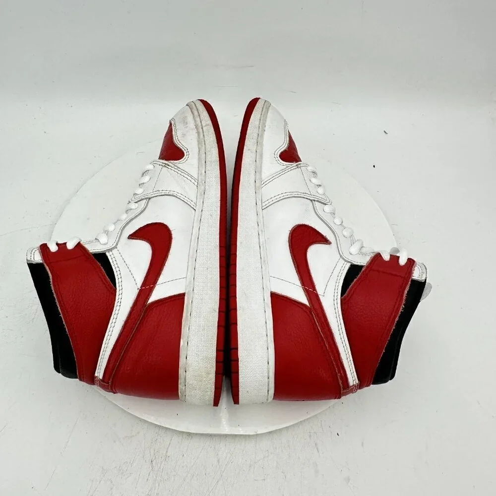 Nike Air Jordan 1 Retro High Youth Size 7Y Women 8.5 575441-161 Red White Shoes